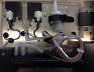 Fig. 2. Measuring system inside the ozone monitor.